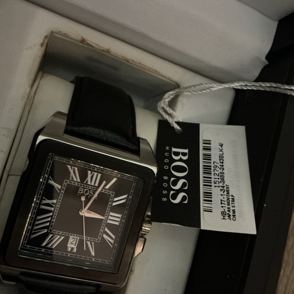 Hugo Boss Black Rectangular Watch - Picture 5 of 7